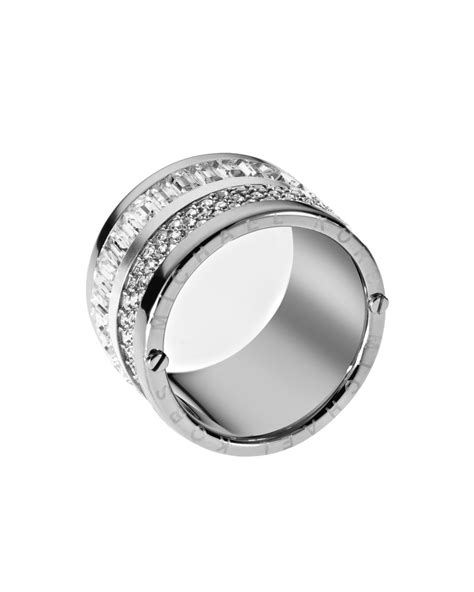 michael kors barrel ring silver|Precious Metal.